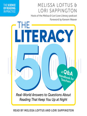 cover image of The Literacy 50–A Q&A Handbook for Teachers